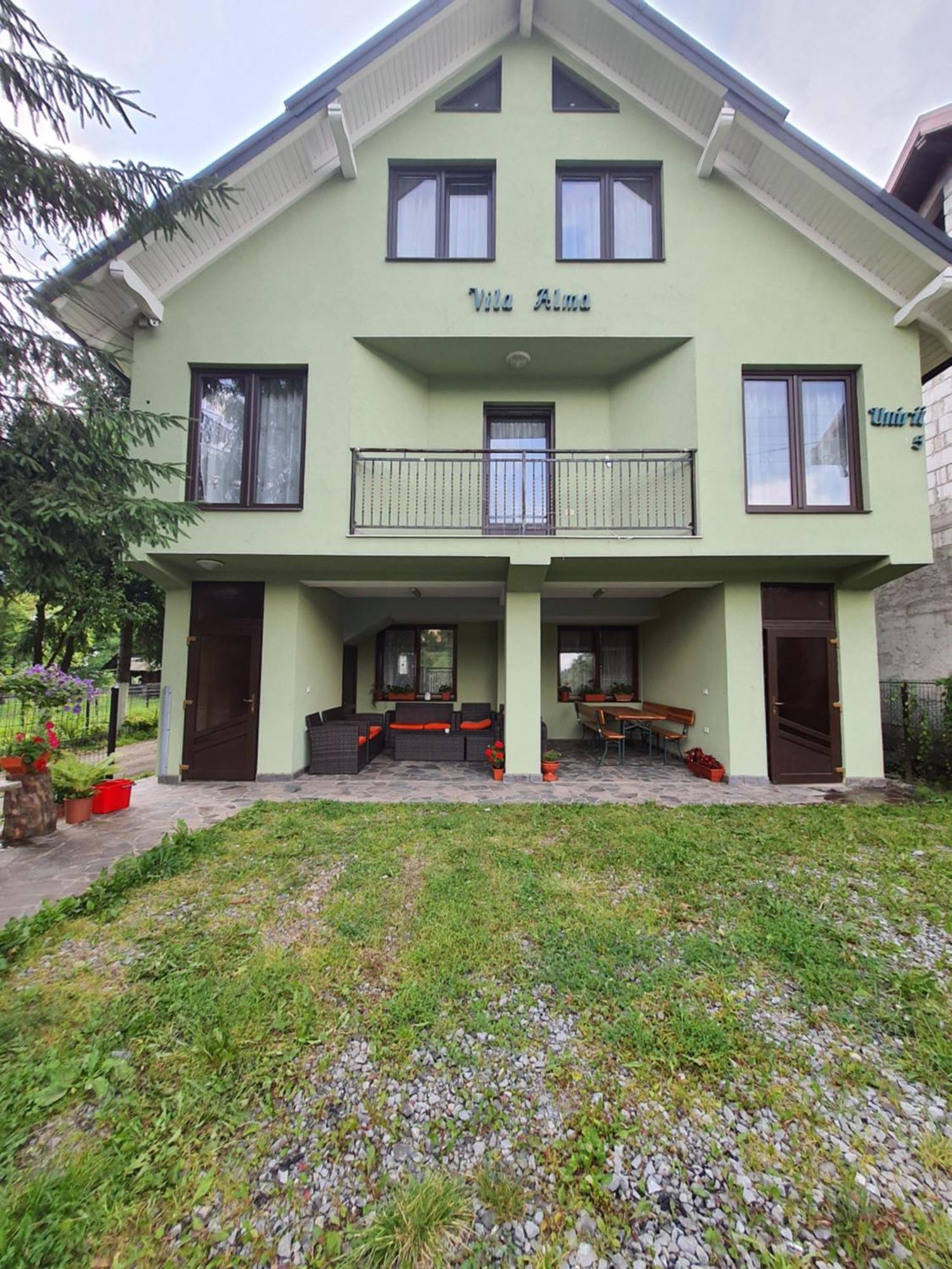 Casa Alma Hotel Borşa Buitenkant foto